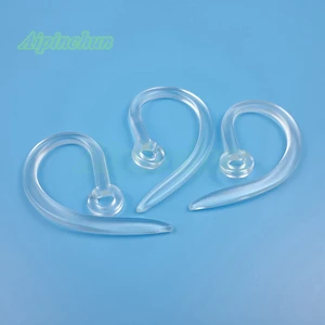 Силиконовый ушной крючок для наушников, совместимый с Bluetooth, 3 шт., зажим-держатель для приемника наушников, диаметр заушника 6 мм, 7 мм, 8 мм, 9 мм, 10 мм