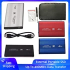 Корпус для внешнего жесткого диска 2,5 дюйма, USB 2,0 SATA, коробка-чехол на HDD дюйма