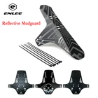 ENLEE светоотражающее брызговик MTB крылья, брызговик для велосипеда, пластик, подходит для переднихзадних крыльев, светоотражающие велосипедные детали