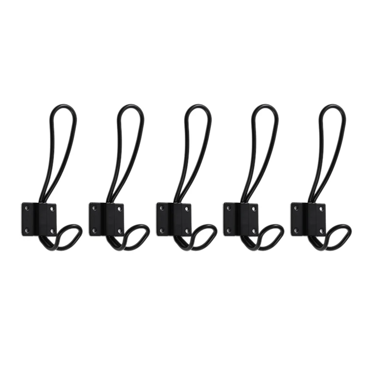 

New 10Pcs Coat Hook Retro Heavy Duty Wall Mounted Hook Robe Hook Hat Hook for Closet