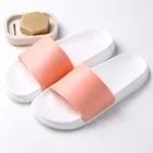 Мужские и женские сандалии унисекс для душа и бассейна, легкие шлепанцы для ванной, однотонные Нескользящие сандалии