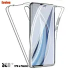360 полный защитный чехол для Xiaomi 10 CC9 Pro, прозрачный мягкий чехол для телефона Redmi Note 9S 8 Pro 8T 8A, Двойная силиконовая задняя крышка