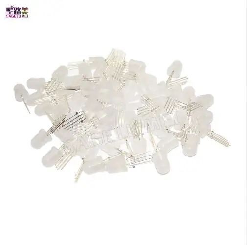 100 шт./упак. DC5V ws2811 IC Светодиодная печатная плата WS2811 led RGB пиксельный модуль 12 мм