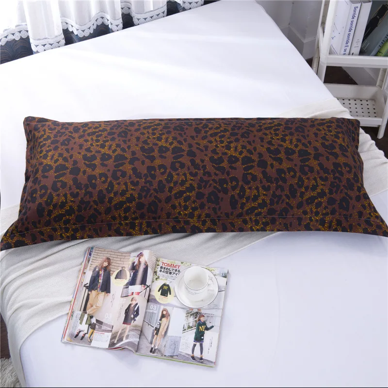 Длина наволочка для сна больших Размеры пара с леопардовым принтом Повязка на