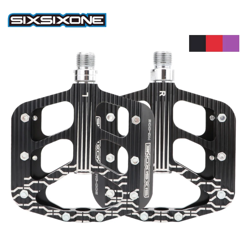 

Ultralight Seal Bearings Bike Pedals aluminum alloy Road bmx Mtb Pedals Anti-Slip Bicycle Flat Platform Bicycle Parts