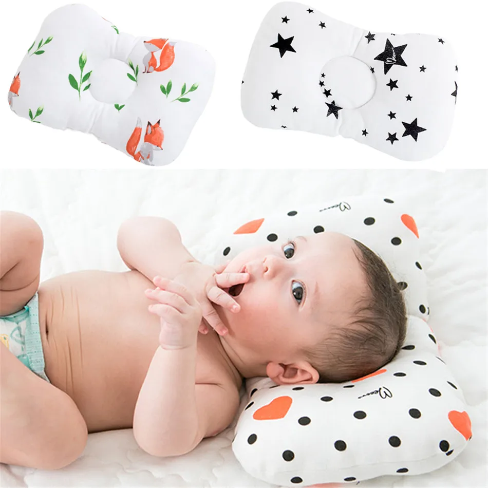 Warmom-coj&iacute;n moldeador para beb&eacute; reci&eacute;n nacido, almohada lavable para dormir, soporte para el cuello, para lactancia infantil-0