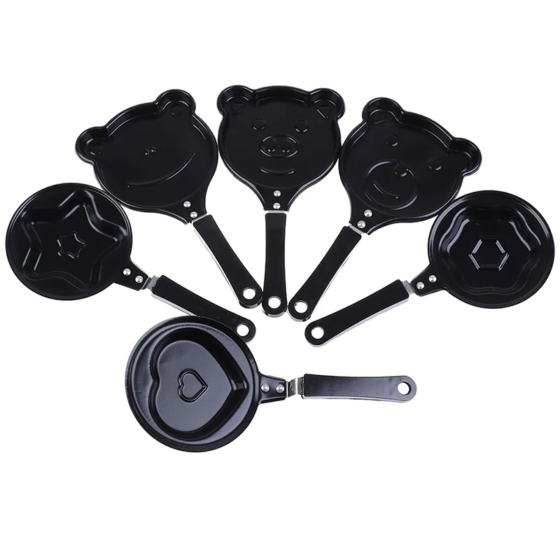 Маленькие милые формы для яиц антипригарные сковородки из нержавеющей стали