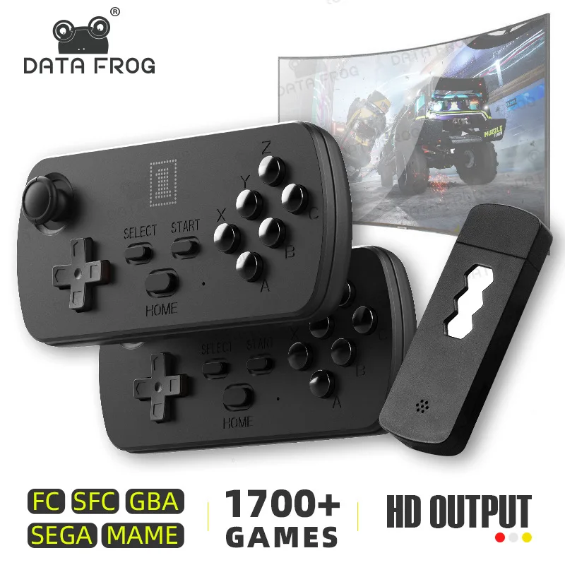 

ТВ-приставка Data Frog для видеоигр PSP/PS1/N64/MD/SNES, 40000 игр