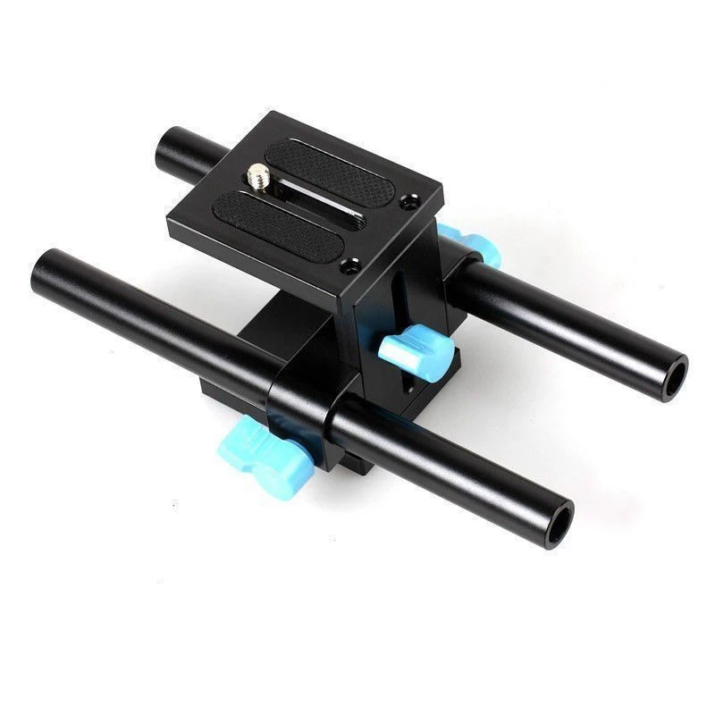 15 мм рельсовая штанга опорная система пластина крепление для Canon DSLR Follow Focus Rig 5D2 5D