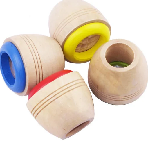 1 шт случайный цвет милый Деревянный калейдоскоп пчелиный глаз для ребенка