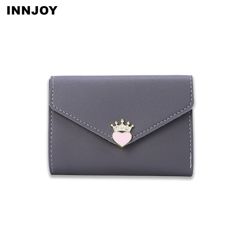 

Women Simple Short Wallet Fashion Brand Leather Coin Purse Card Holders Handbag Short Mini PU Leather Bags Female Money Clip