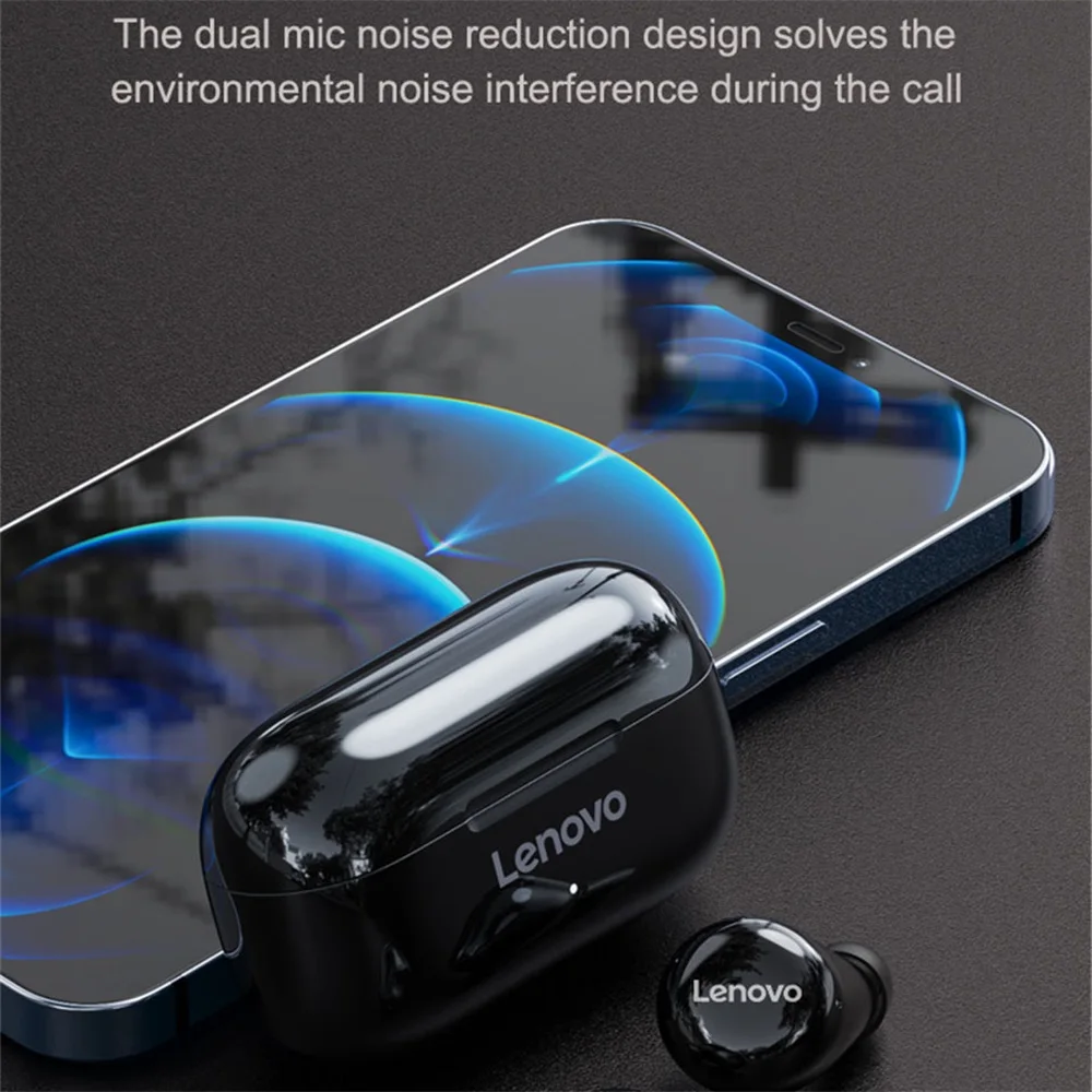 

Lenovo LP11 TWS Mini Wireless Bluetooth Headphones Stereo Noise Reduction Waterproof Sports Headphones