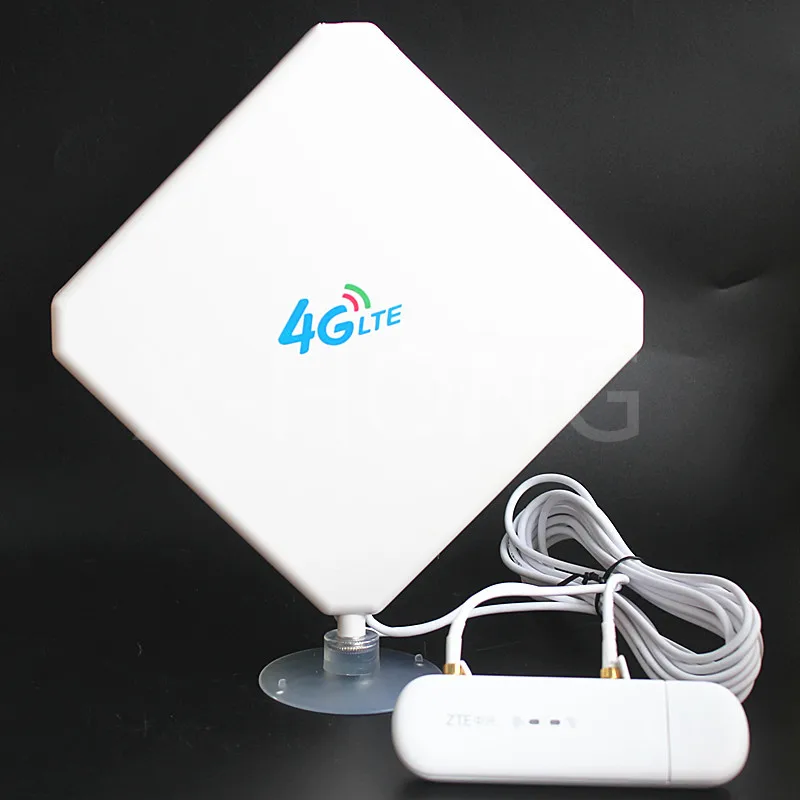 Huawei E3372 телефон модем MF79U плюс пара антенн 4G LTE USB 150 Мбит/с PK K5160 E8372|3G модемы| |