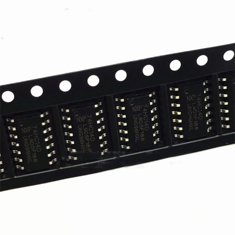 20 шт./лот новый SMD 74HC14D logic chip Non-gate CMOS Schmitt trigger 125NS SOP-14 | Электроника