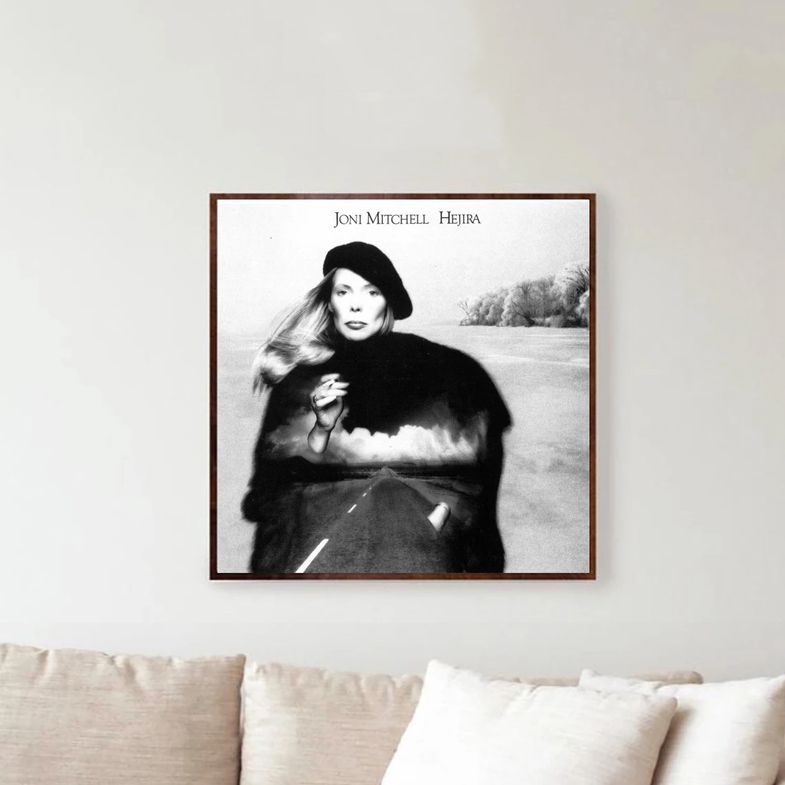 Музыкальный альбом Joni Mitchell Hejira постер с принтом на холсте украшение для дома