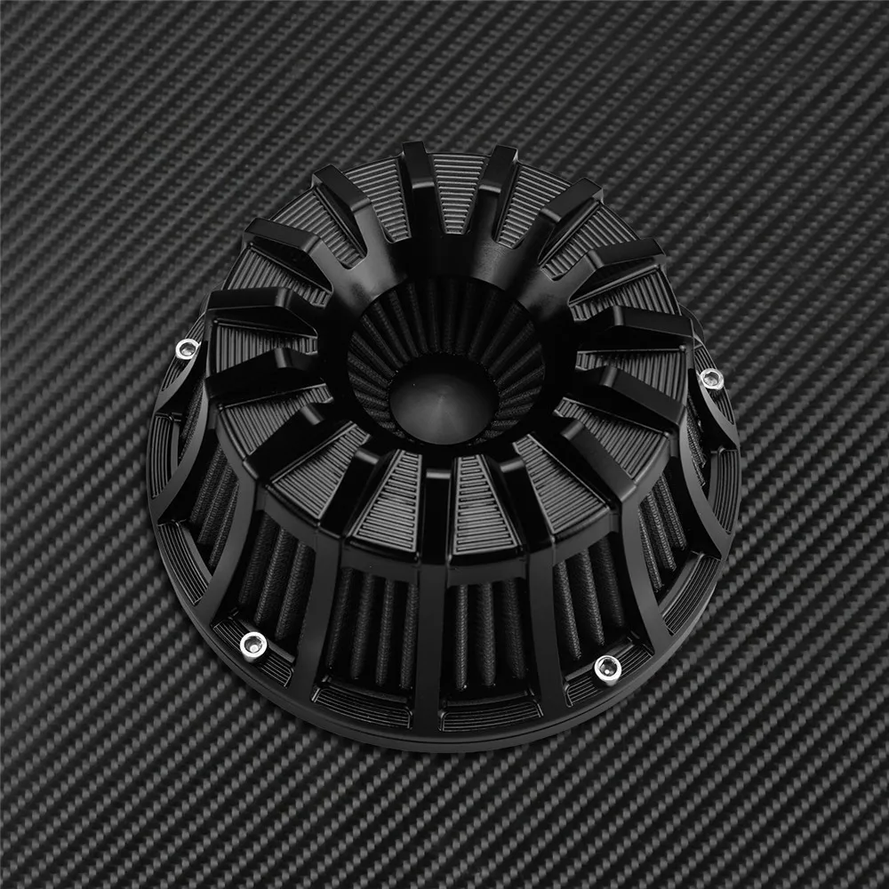 Воздушный фильтр для мотоцикла черный воздушный с ЧПУ Harley Sportster XL Touring Road King Dyna Street