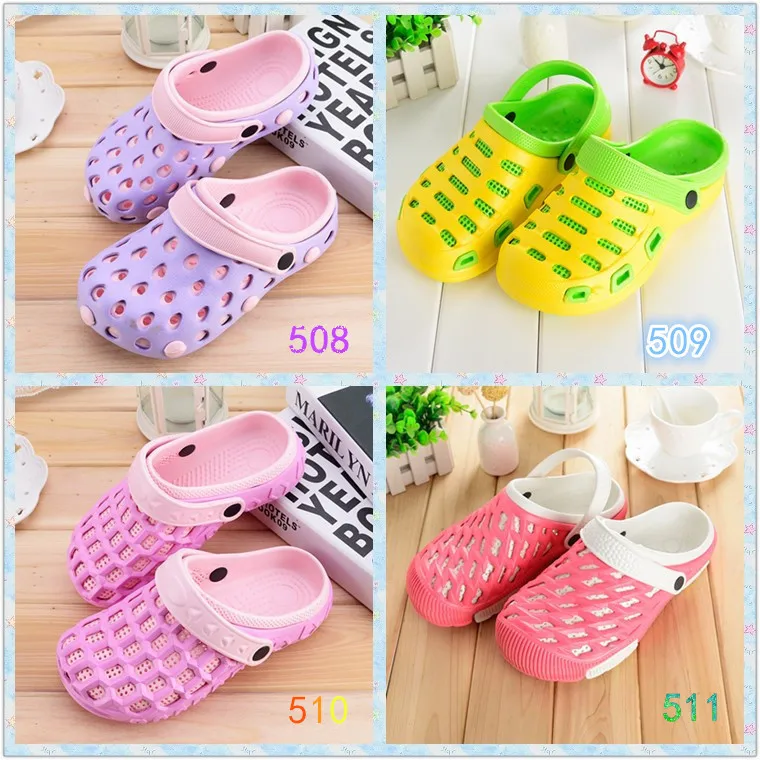 Новинка женские босоножки шлепанцы с отверстиями сандалии для влюбленных пар и