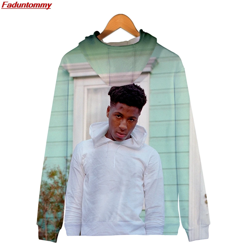 YoungBoy никогда больше не сломался 3D стиль приталенные толстовки на молнии модные