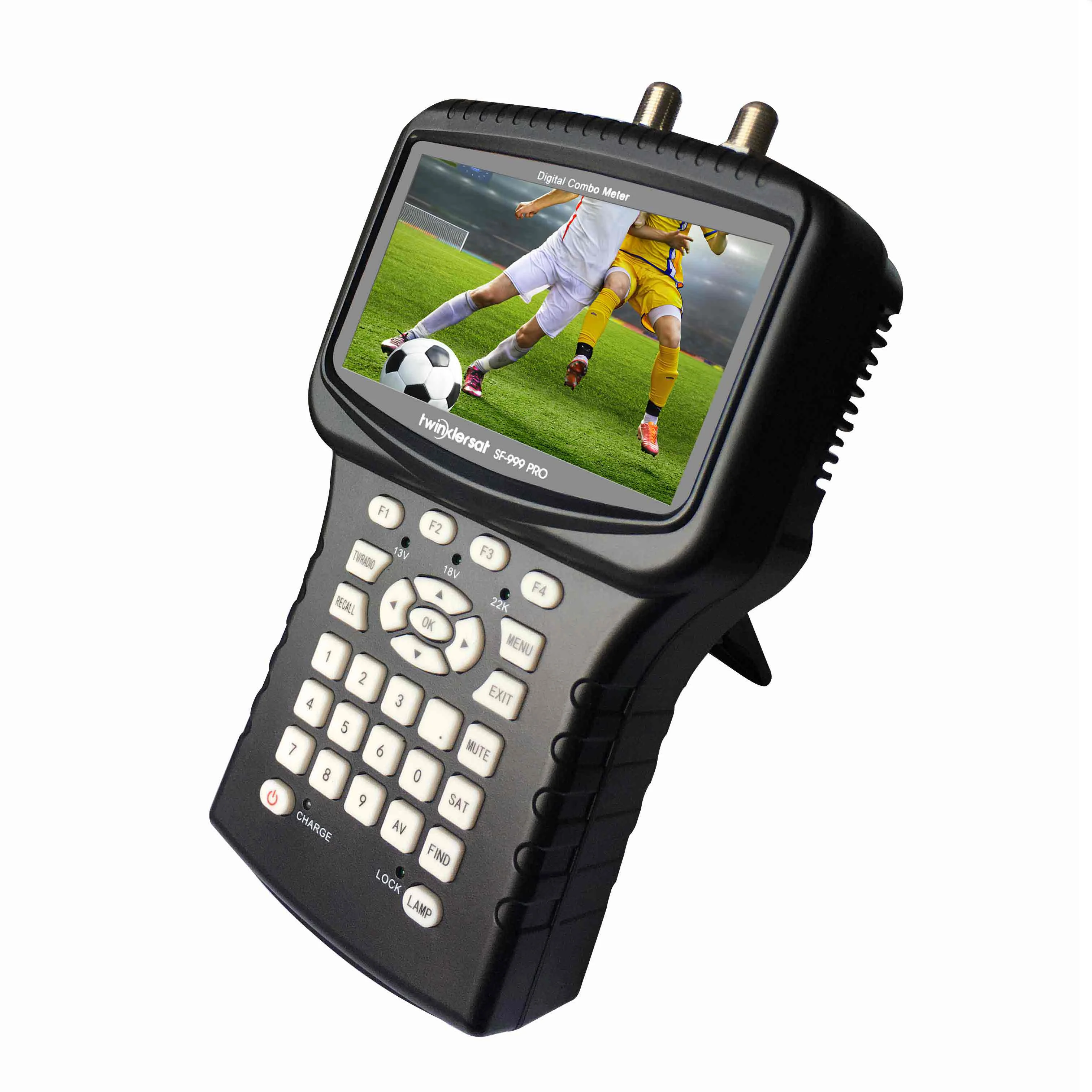 Twinkler SF-999 PRO HD комбинированный датчик сигнала измеритель 4 3 дюймов экран DVB-S2 DVB-T2