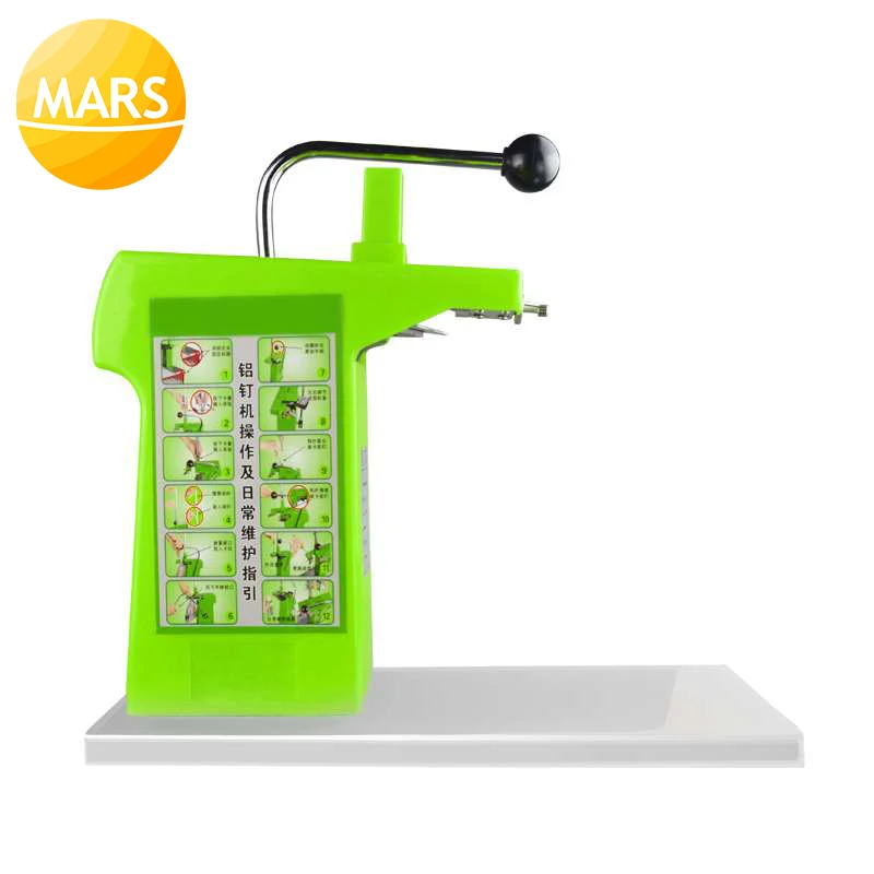 Supermarket Plastic Bag Tape Sealing Machine Food Packing Sealer Aluminum Stapling Fruit Vegetable Stapler Packer | Бытовая техника