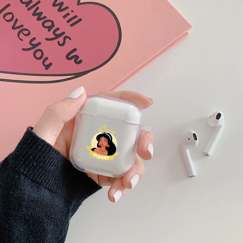 Забавный Модный чехол для Airpods 2 1 наушников мягкий карамельного цвета |
