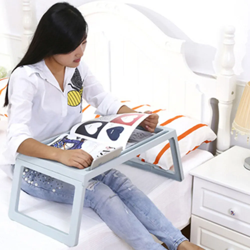 Складной деревянный поднос для ноутбука многофункциональная настольная