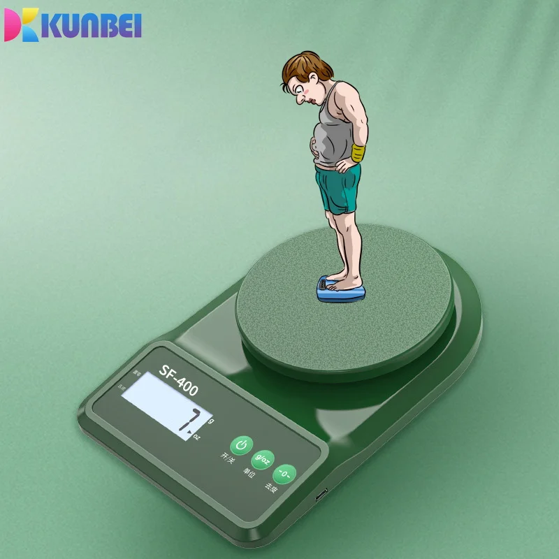 

KUNBEI Kitchen Electronic Scale High Precision Gram Weighing Food Jewelry Scale Precision Baking Scale Household Accessories