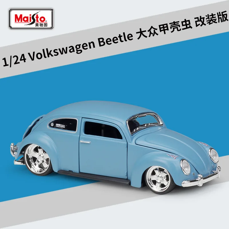 Модель автомобиля Maisto 1:25 Volkswagen New Beetle из сплава декоративная Коллекционная