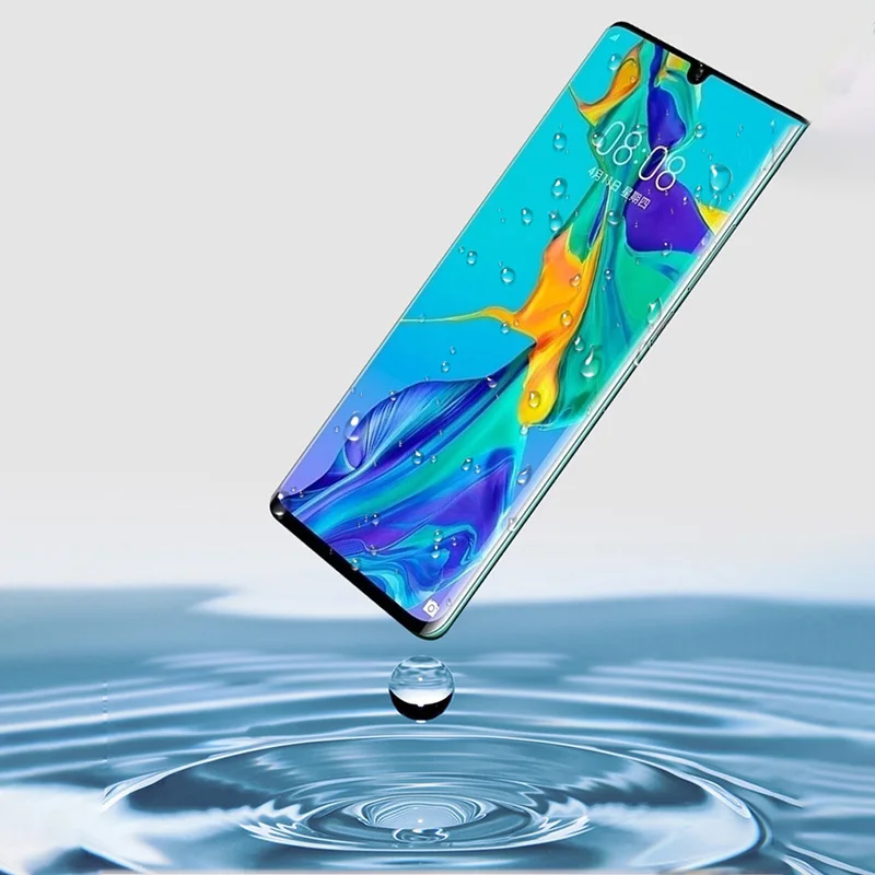 

AUJA 1PC Screen UV Protector Tempered Glass For P30 P40 Pro Mate 20 30 Pro Honor Nova 7 Full Cover Protective Transparent Glass