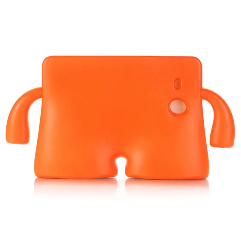 Orange Детский мультяшный пенопластовый чехол для samsung Galaxy Tab E 9,6 T560 T561 T565 T567V, детский противоударный защитный чехол s - Цвет: Orange