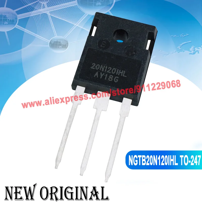 (5 шт.) 20N120IHL NGTB20N120IHL 1200V20A / 60N6S2D FGK60N6S2D 600V 60A / FGH40N60UFD FGH40N60 / MJW18020 450V 30A TO-247