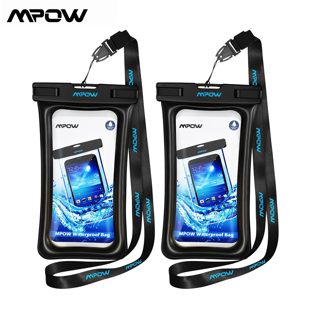 Водонепроницаемая сумка для плавания IPX8 2 шт. чехол подводного фото телефона iPhone