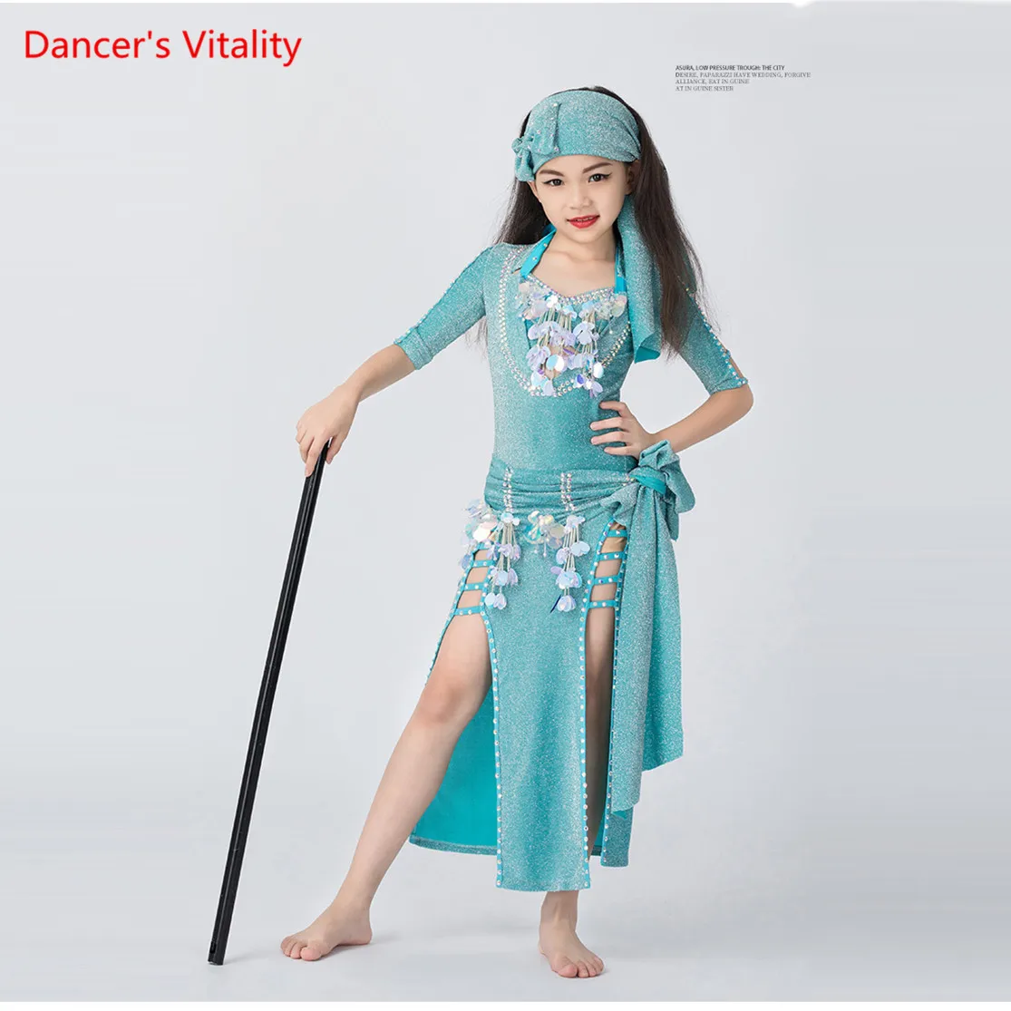 Детские костюмы для танца живота ручной работы в Корейском стиле детская