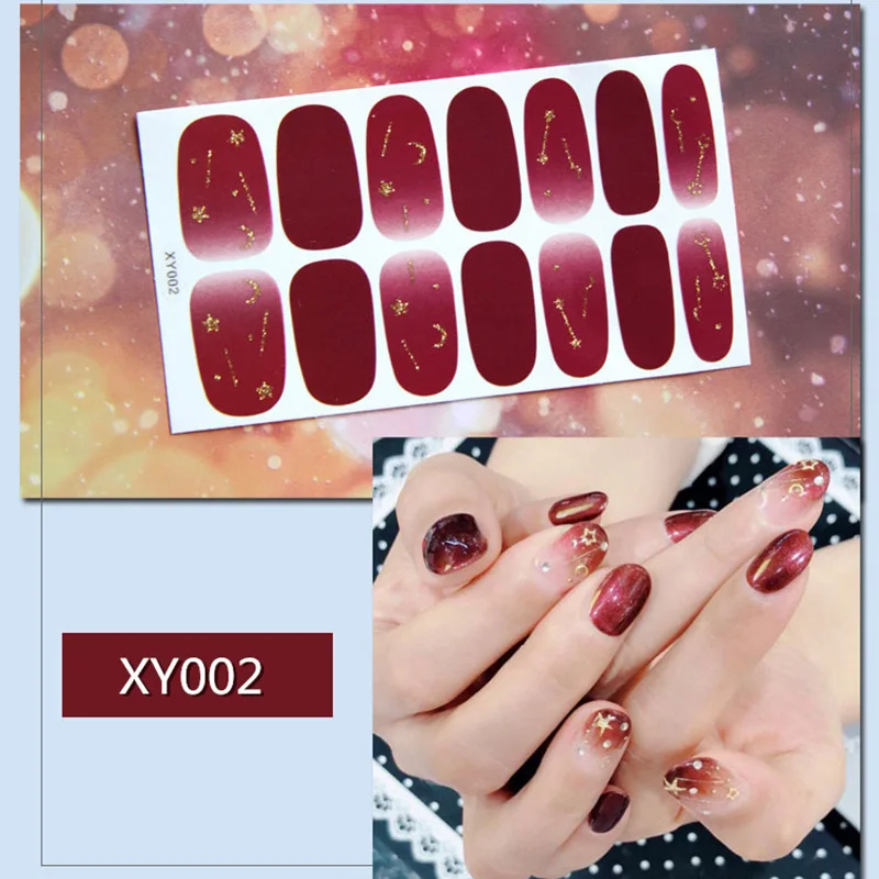 Оптовая продажа наклейки для дизайна ногтей DIY декоративные Звезда Луна