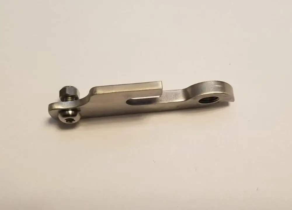 Titanium rear hook derailleur hanger for brompton bike | Спорт и развлечения