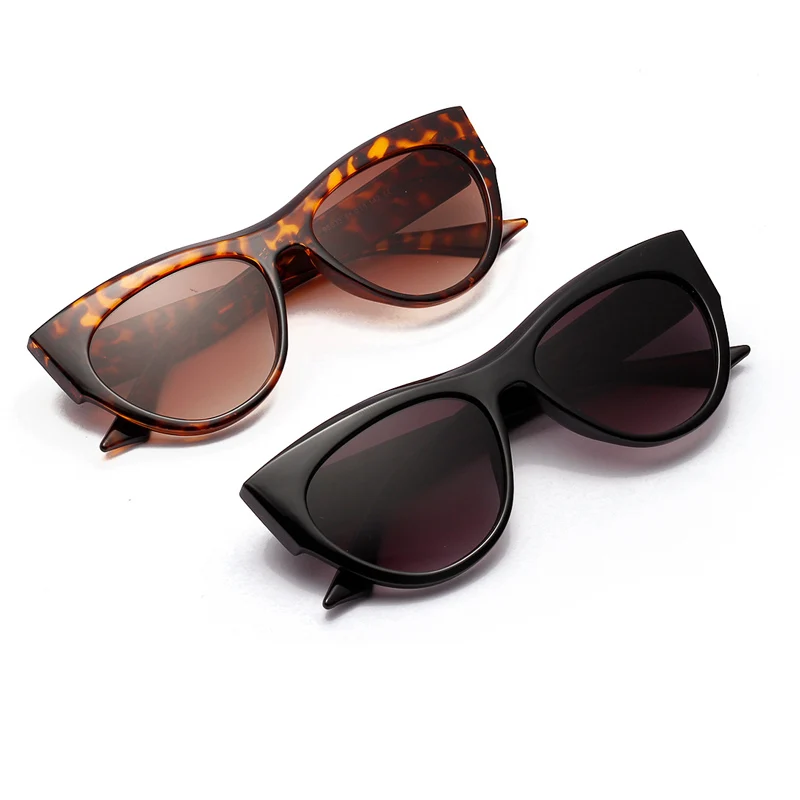 

OEC CPO Vintag Cat Eye Sunglasses Women 2019 Black Sun Glasses Fashion Brand Designer High Quality Vintage Women Sunglasses O191