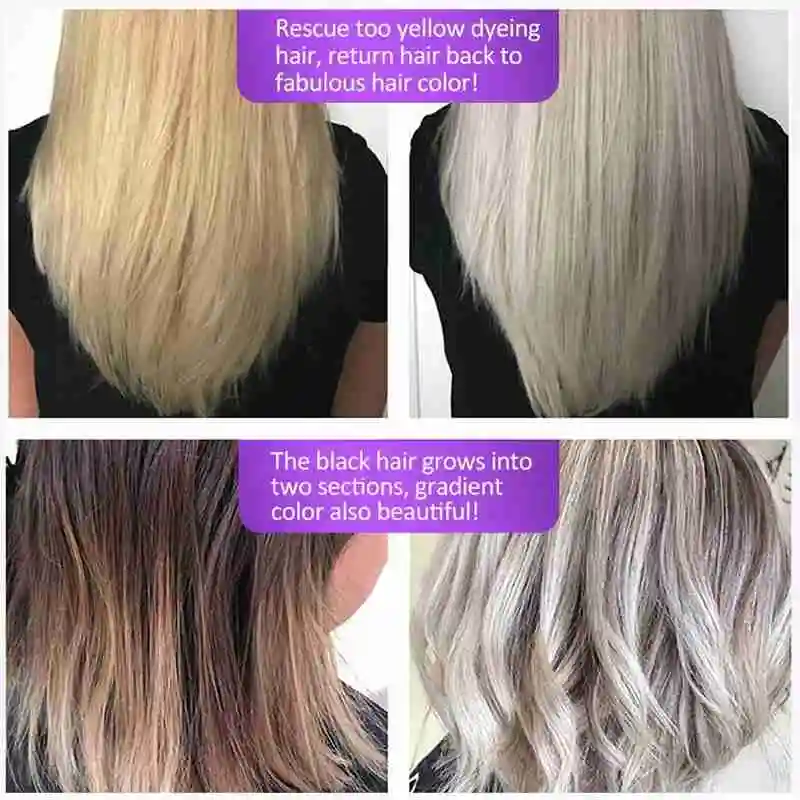 100 мл нет желтый блонд шампунь для волос анти латунный фиолетовый Ulta Beauty Care