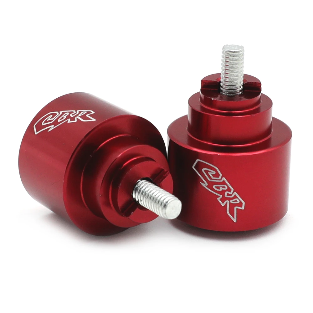 Красные наконечники руля для Honda Cbr 600 900 929 954 1000 Rr F4I F4 1100-1986 запчасти мотоцикла