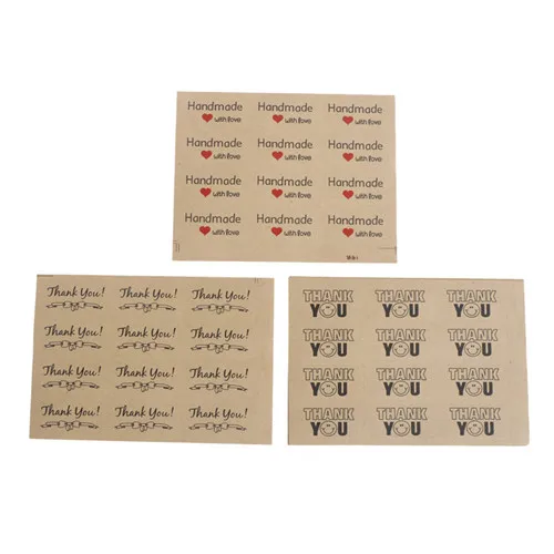 60 шт. благодарственные наклейки s Label декоративные Стикеры для скрапбукинга