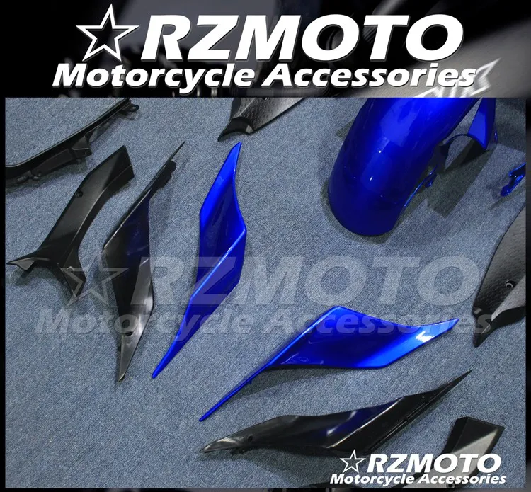 

New ABS Motorcycle whole Fairings kit Fit for YAMAHA YZF-R6 R6 2017 2018 2019 17 18 19 Bodywork set blue black