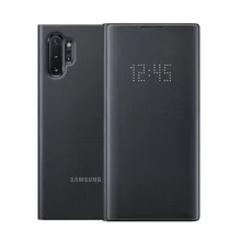 Origina for Samsung Galaxy Note X NoteX Note 10 Note10 Plus with Phone Pocket For SAMSUNG LED View Cover Smart Cover Phone Case