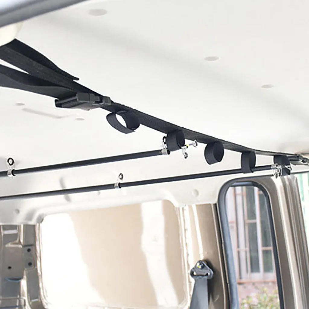 

Car Mounted Rod Carry For Fishing In-Vehicle Storage Of Fishing Rod Carriers Dedicated To Assisting Grip Dedicated 3 Row Seat