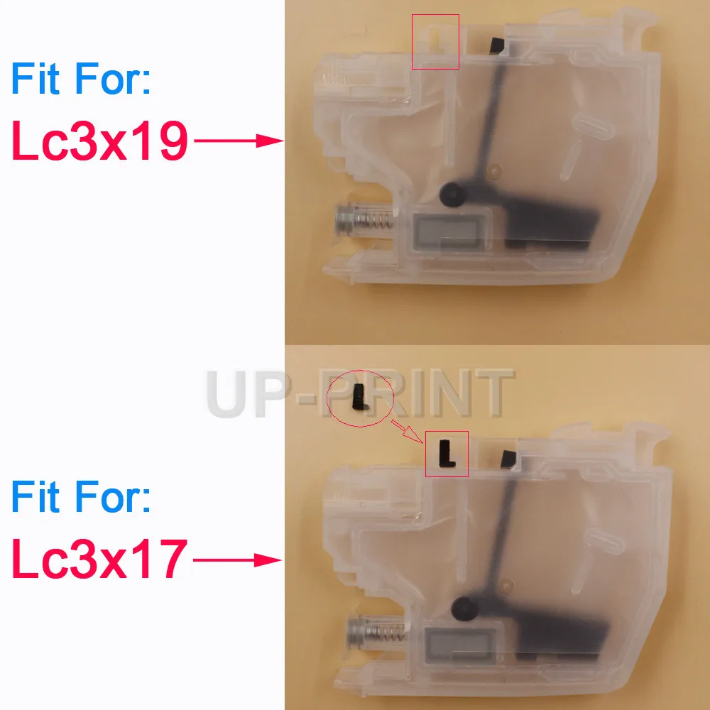 CISSPLAZA 5 комплектов LC3219 LC3219XL совместимый чип для Brother MFC-J5330DW J5335DW J5730DW J5930DW J6530DW J6935DW lc3217 чипы