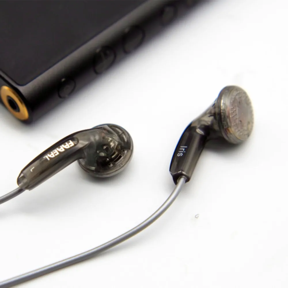 FAAEAL Iris Hifi наушники 32 Ом Наушники Полностью прозрачный корпус Поп музыка для