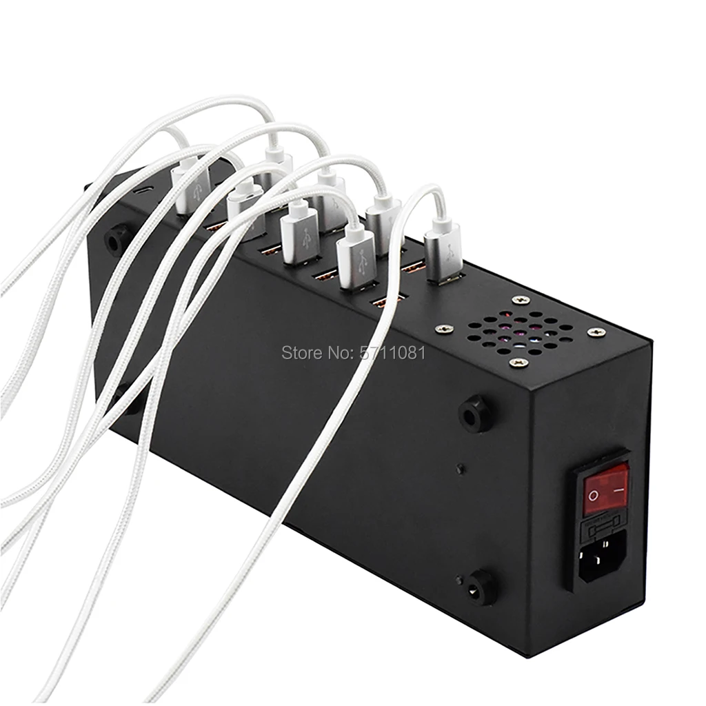 

20 портов USB зарядное устройство 400 Вт типа C для быстрой зарядки Быстрая зарядка USB C PD адаптер для iPhone, планшета, iPad, Samsung, Xiaomi, Huawei, AU штепсельна...