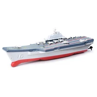 2 4g mini rc boat warship model simulation navy battleship speedboat toy