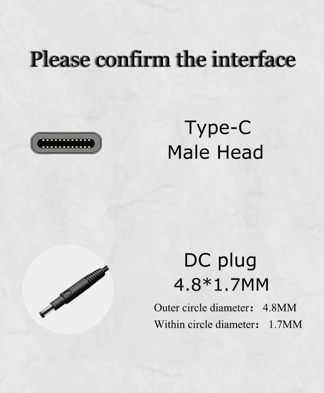 Зарядный кабель jorinдо 1 5 м/4 8 футов USB Type-C 7 * мм | Электроника