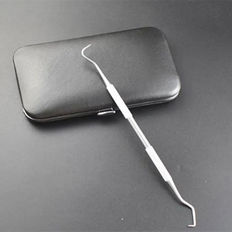 

1PC Double-ended Design Tooth Scaler Dentistry Instrument Dental Examine Teeth Cleaning Tool Stainless Steel Tooth Care Tool