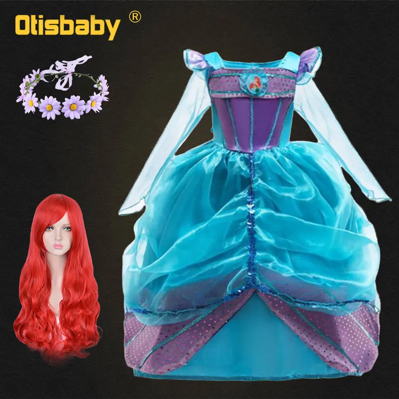 Детское платье-пачка с длинным рукавом блестками | Детская одежда и обувь