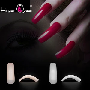 500 шт., Модные накладные ногти в виде балерины